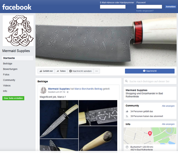 Facebook Page